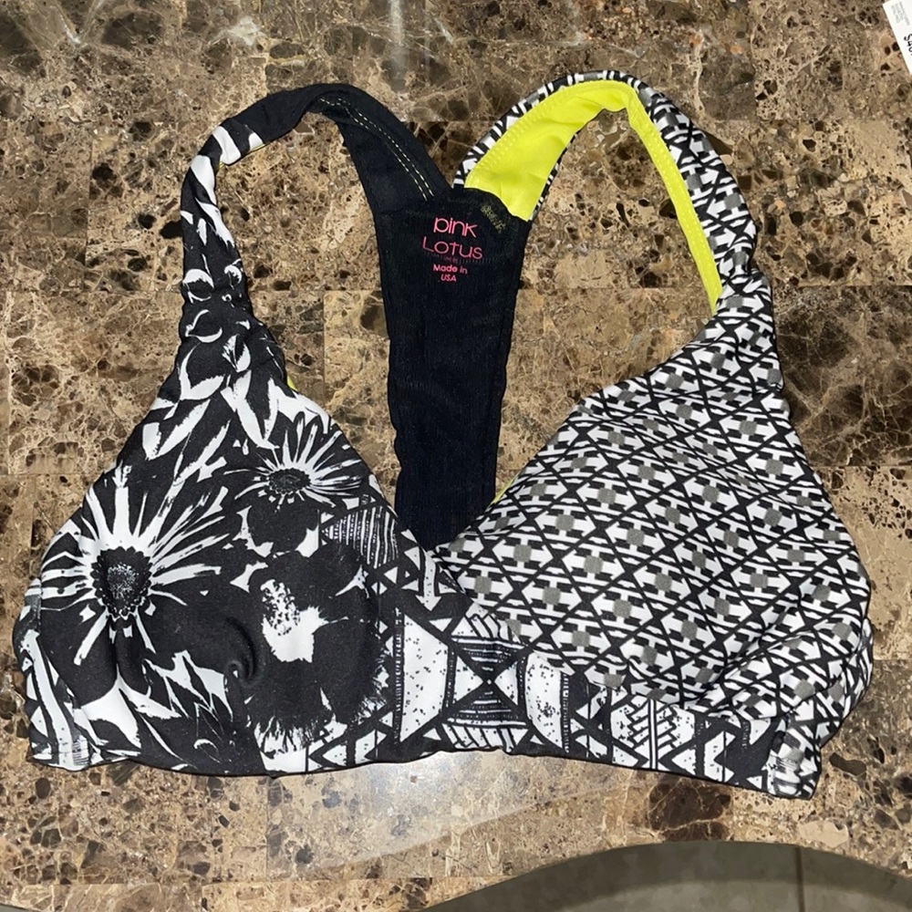Pink Lotus Sports Bra